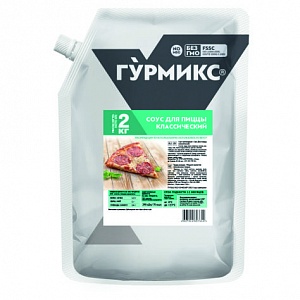 Соус для пиццы оригинальный, Гурмикс 2кг 3шт/кор купить в Донецке - Сушиман