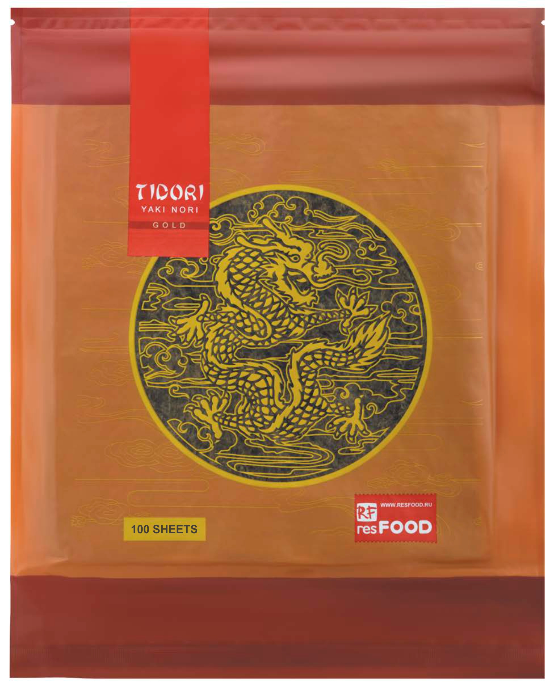 Водоросли Нори «Tidori» 100л. 40 шт/кор, Корея купить в Донецке - Сушиман
