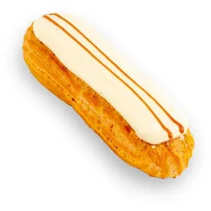Эклер ванильный Macaronshop 50гр, 10шт/кор купить в Донецке - Сушиман