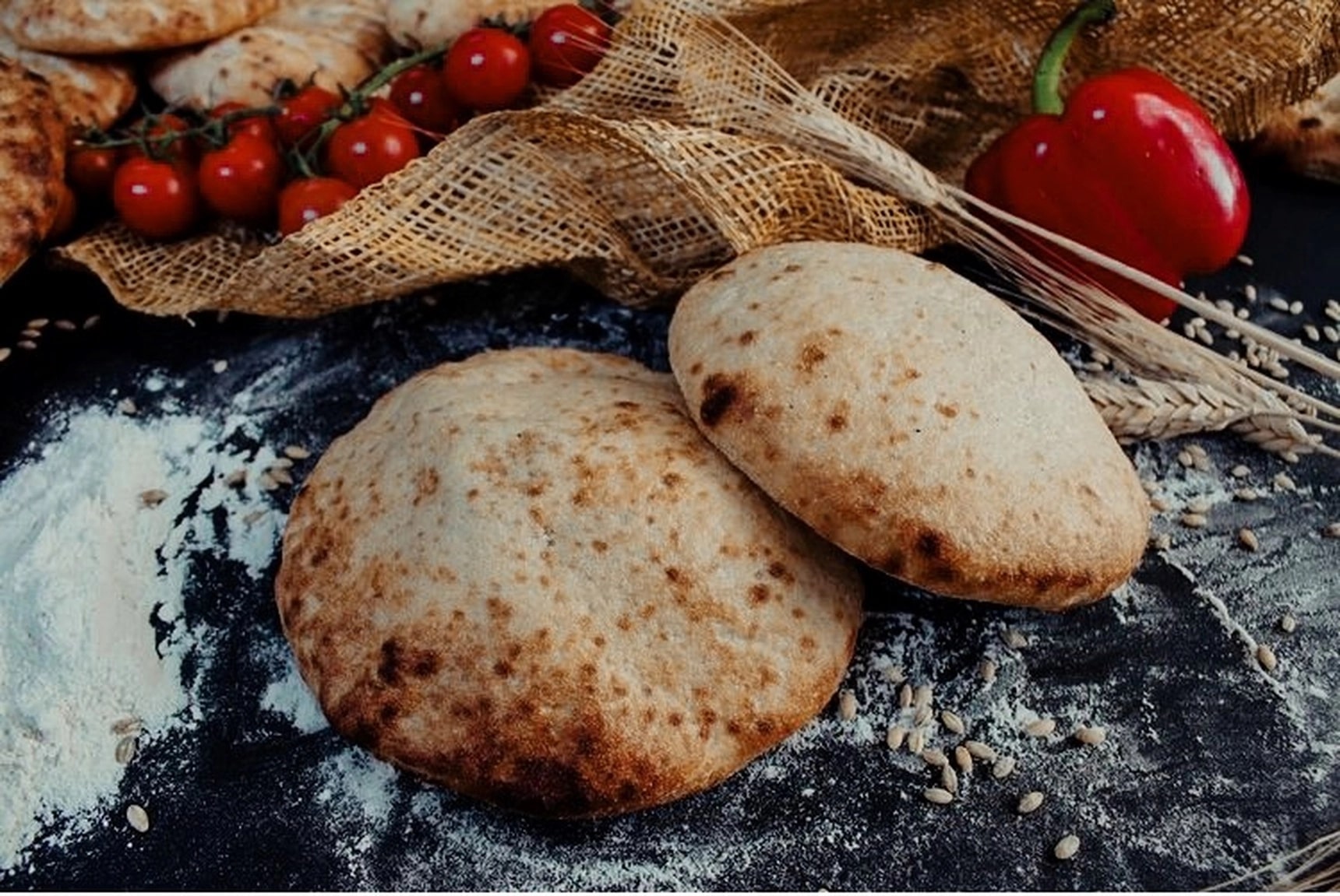 Пита Кипрская круглая 110гр, PittaEllas 8шт/уп 12уп/кор купить в Донецке - Сушиман