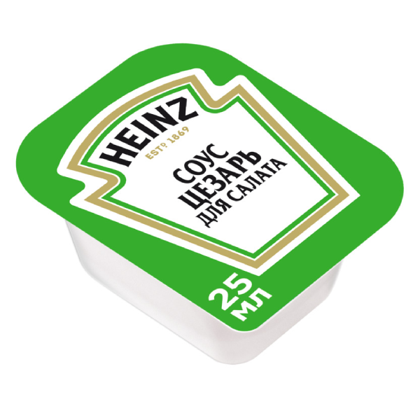 Соус порционный Цезарь Heinz дип-пот 25мл, 125шт/кор купить в Донецке - Сушиман
