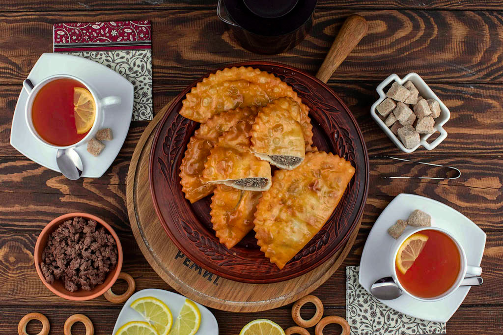 Чебуреки жареные зам. 80гр/шт, 30шт/кор купить в Донецке - Сушиман