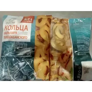Кальмар кольца в панировке Polar 1кг, 5кг/кор купить в Донецке - Сушиман