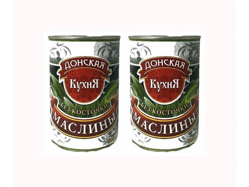 Маслины целые б/к Донская кухня 3100мл/3000гр/1450гр, ж/б 6шт/кор купить в Донецке - Сушиман