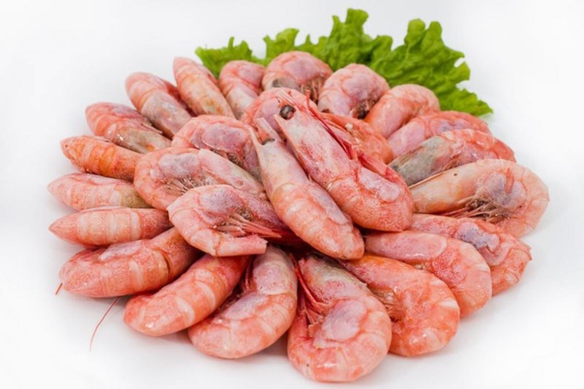 Креветка северная в/м в панцире с/г 90/120 Rongcheng City Xinhui Aquatic Co.,Ltd.3700/02D04,±5кг/кор купить в Донецке - Сушиман