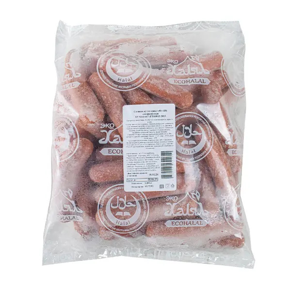 Сосиски Кулинарные из мяса птицы с говяд. экохаляль зам.Птицефабрика Чамзинская вес,5кг/кор купить в Донецке - Сушиман