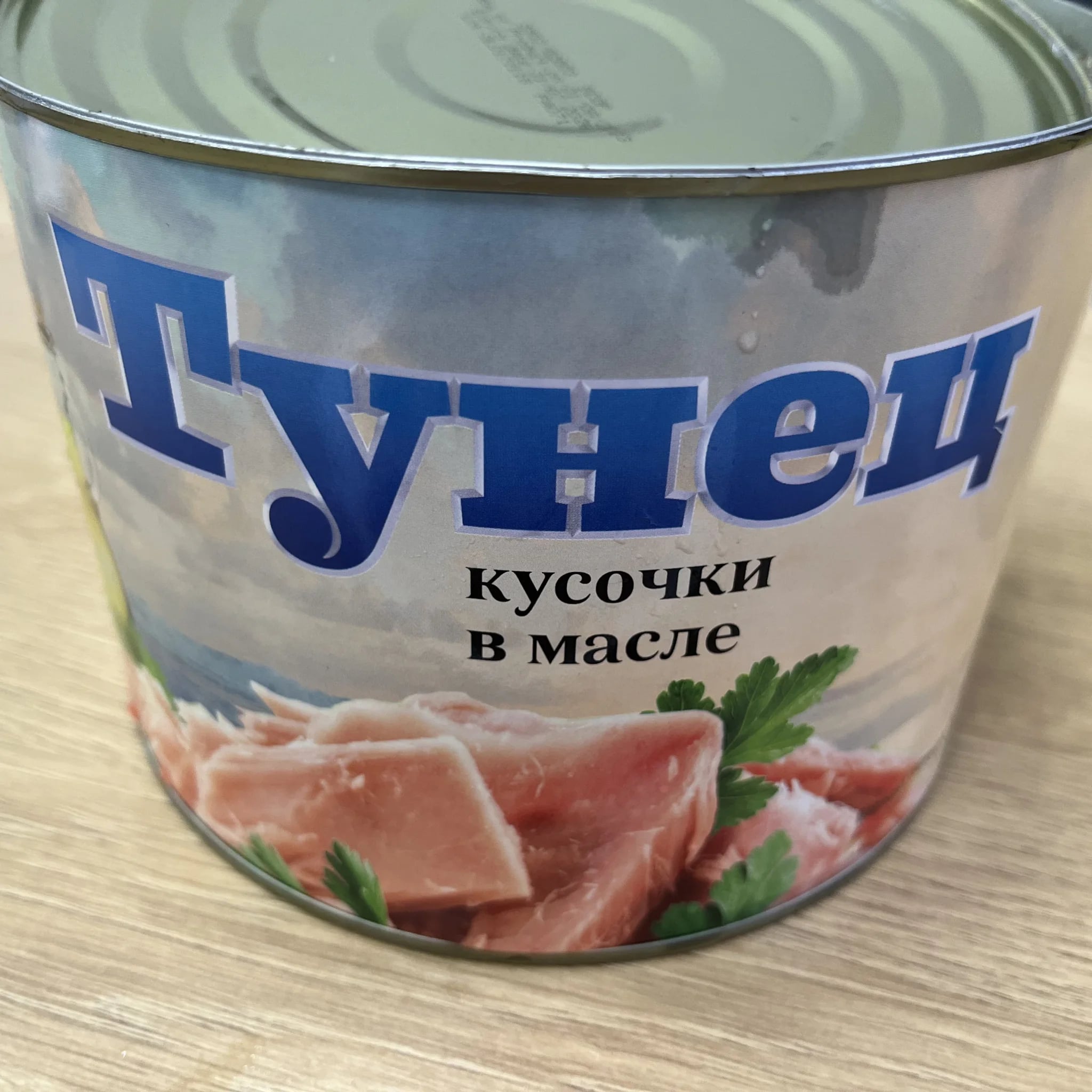 Тунец кусочки филе в масле, ж/б, 6х1,7 кг, TODAY, Китай купить в Донецке - Сушиман