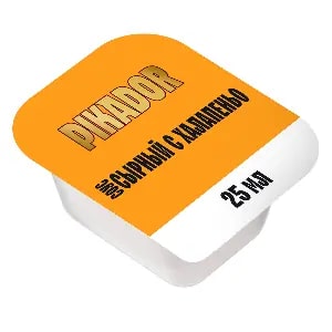 Соус порционный сырный с халапеньо Pikador дип-пот 25мл, 125шт/кор купить в Донецке - Сушиман
