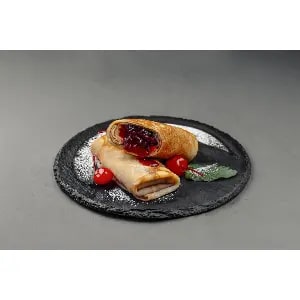 Блинчики с вишней Вкусная Усадьба 80гр, 5кг/кор купить в Донецке - Сушиман