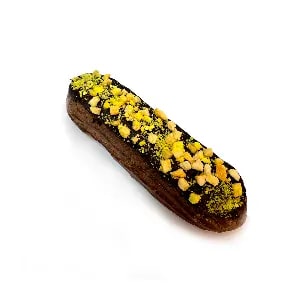 Эклер шоколадный Апельсиновый брауни Macaronshop 50гр 10шт/упак 4 упак/кор купить в Донецке - Сушиман