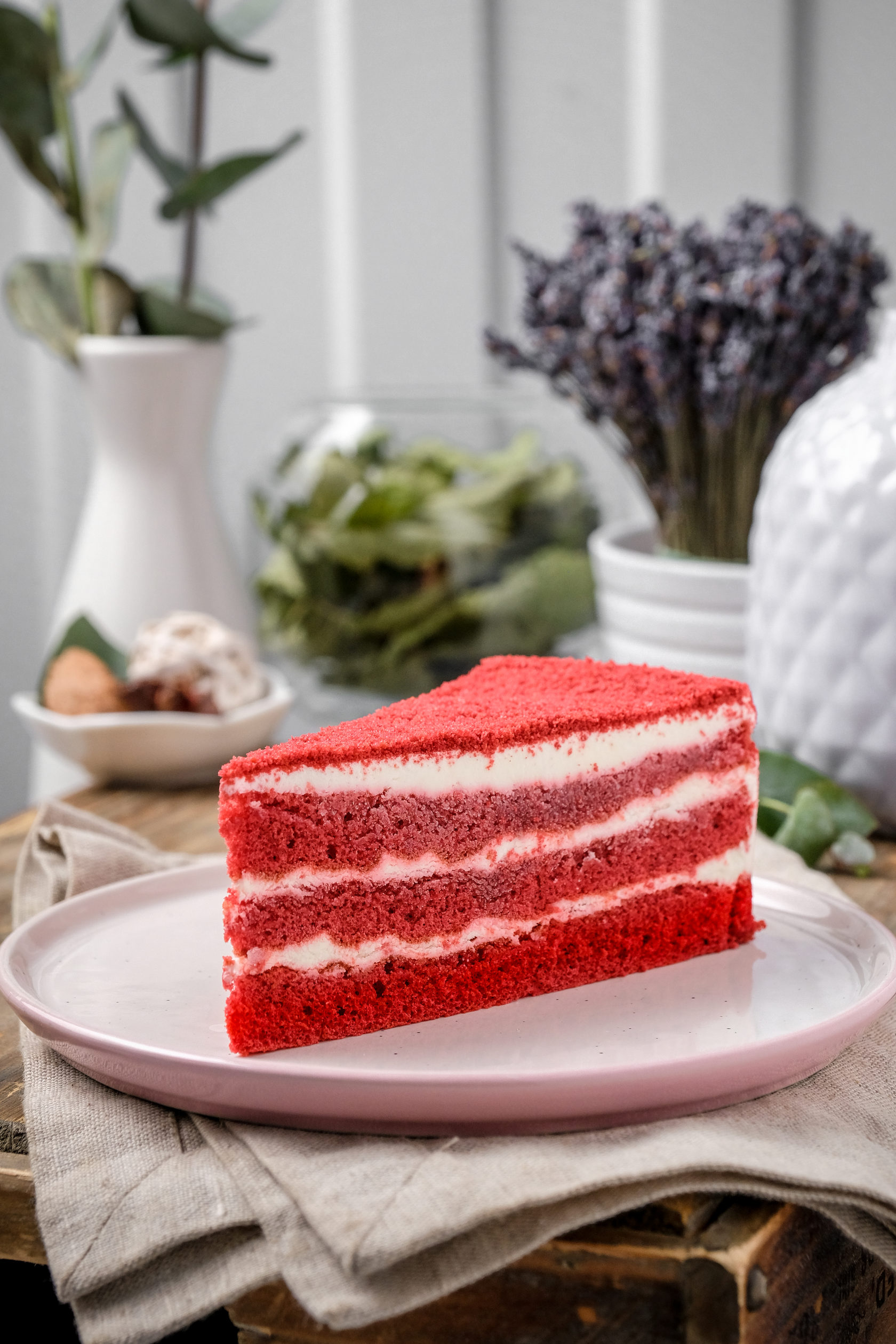 Торт Красный бархат Бенье 120гр, 12 порций/1,44кг/шт, 6шт/кор 717 купить в Донецке - Сушиман