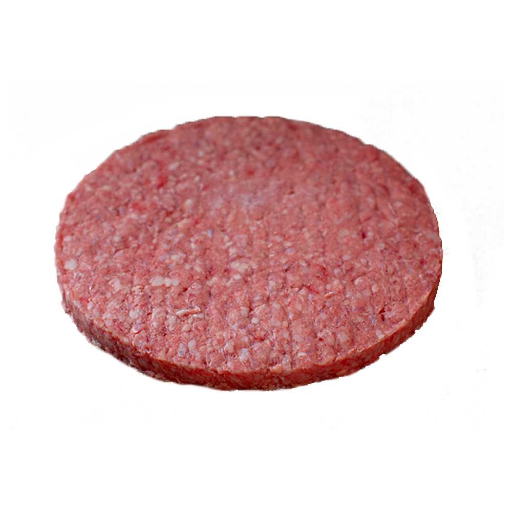 Котлета для гамбургера из говядины премиум 120мм 150гр, ±6,3кг/кор купить в Донецке - Сушиман