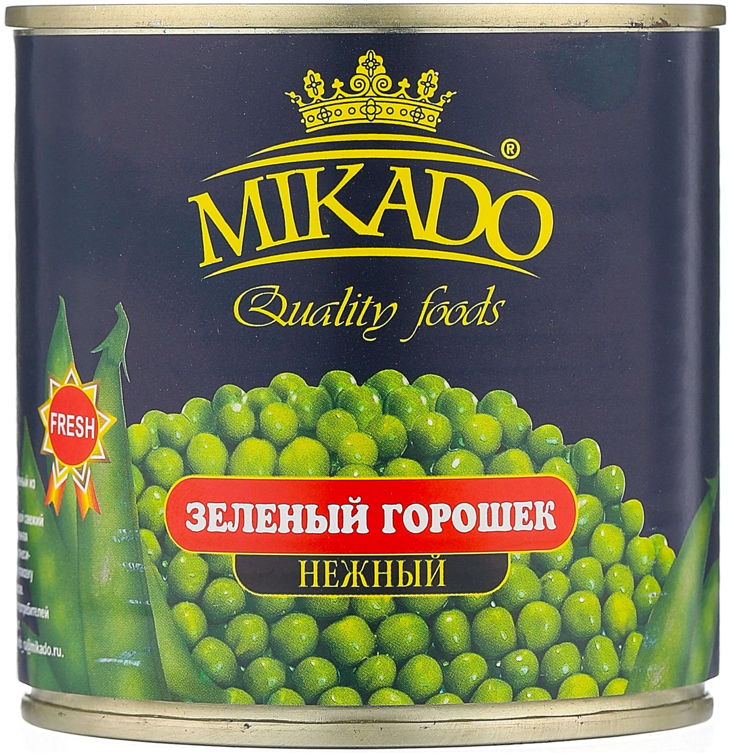 Горошек зеленый консерв. MIKADO, 425 мл*12шт/кор купить в Донецке - Сушиман