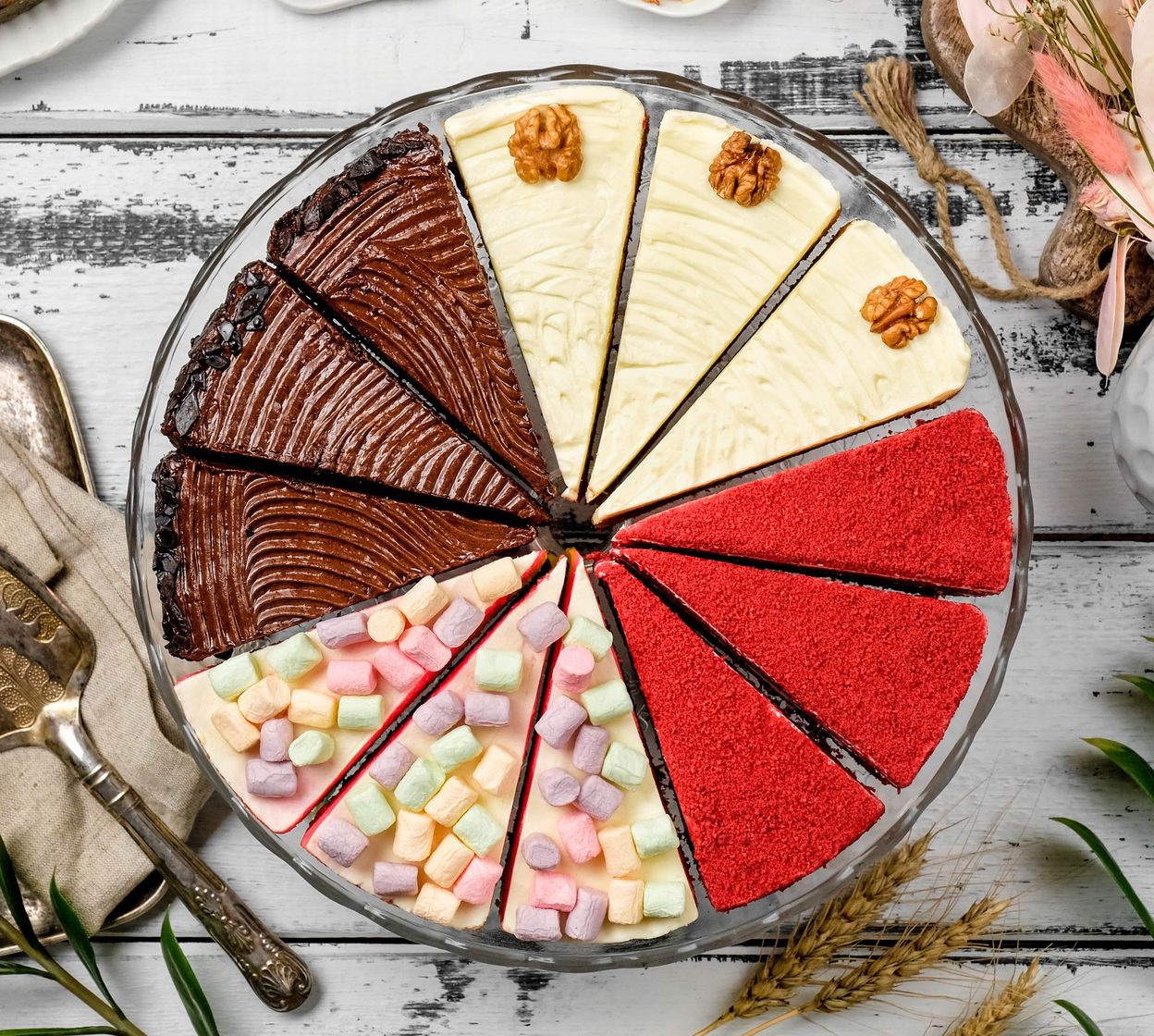 Торт Ассорти Бенье 130гр, 12 порций/1,56кг/шт, 6шт/кор купить в Донецке - Сушиман