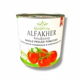 Томаты целые очищенные в с/с ALFAKHER 2650мл/2500гр/1530гр, 6шт/кор купить в Донецке - Сушиман