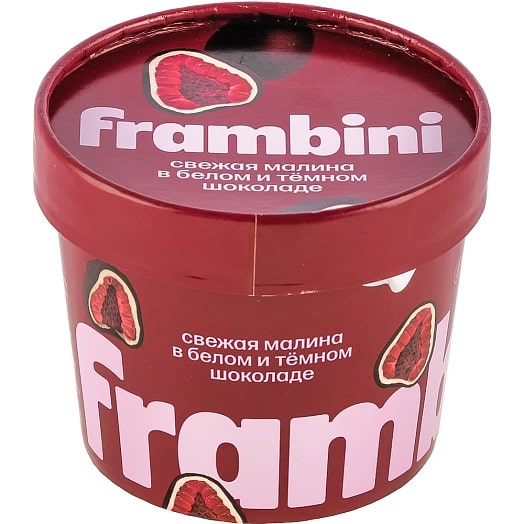 Малина в белом и темном шоколаде 12*130 гр. Frambini 0076 купить в Донецке - Сушиман