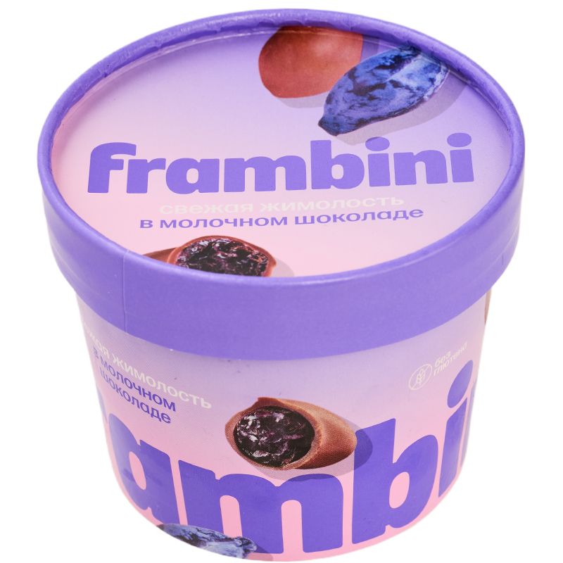 Жимолость в молочном бельгийском шоколаде 12*130 гр. Frambini 0397 купить в Донецке - Сушиман