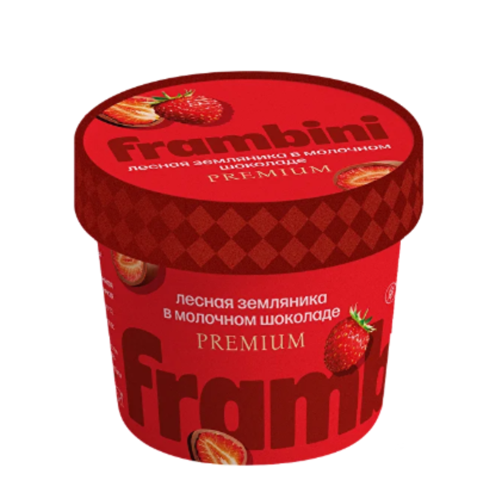 Лесная земляника в молочном бельгийском шоколаде 12*60 гр. Frambini 0304 купить в Донецке - Сушиман