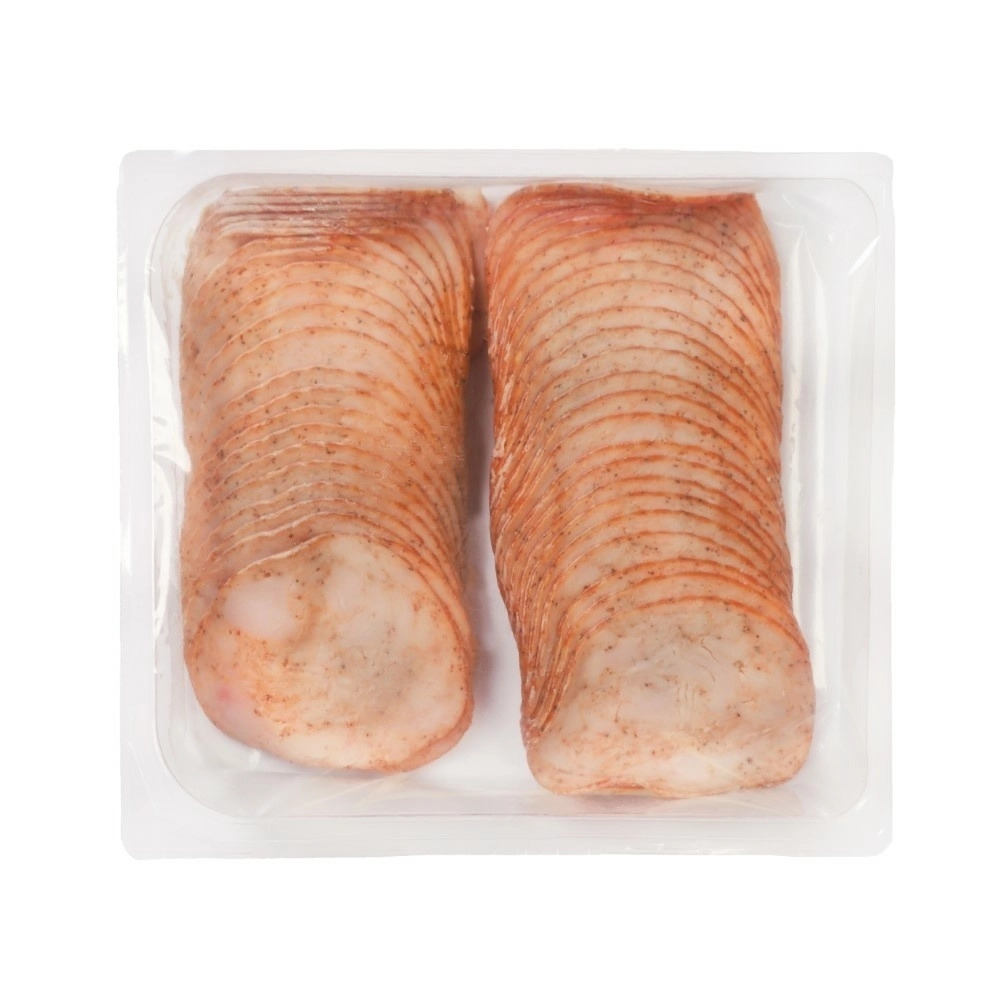 Пастрами из курицы нарезка в/к зам. Дымов 500гр, 8шт/кор арт.3281 купить в Донецке - Сушиман