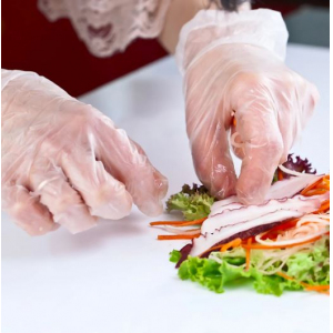 Перчатки виниловые прозрачные р. L 1*1000 100шт/упак 10уп/кор500-101 купить в Донецке - Сушиман