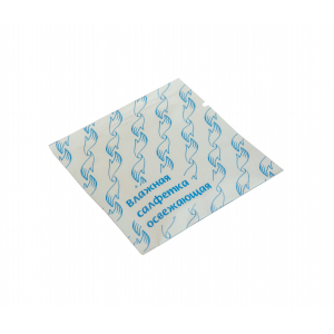 Салфетка влажная одноразовая в индивидуальной упаковке Лимон 1500шт/кор 1248 купить в Донецке - Сушиман