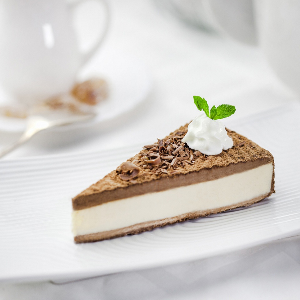 Чизкейк шоколадный 122гр, 12 порций/1,47кг/шт, 6шт/кор ПРЕСТИЖ 07184 купить в Донецке - Сушиман