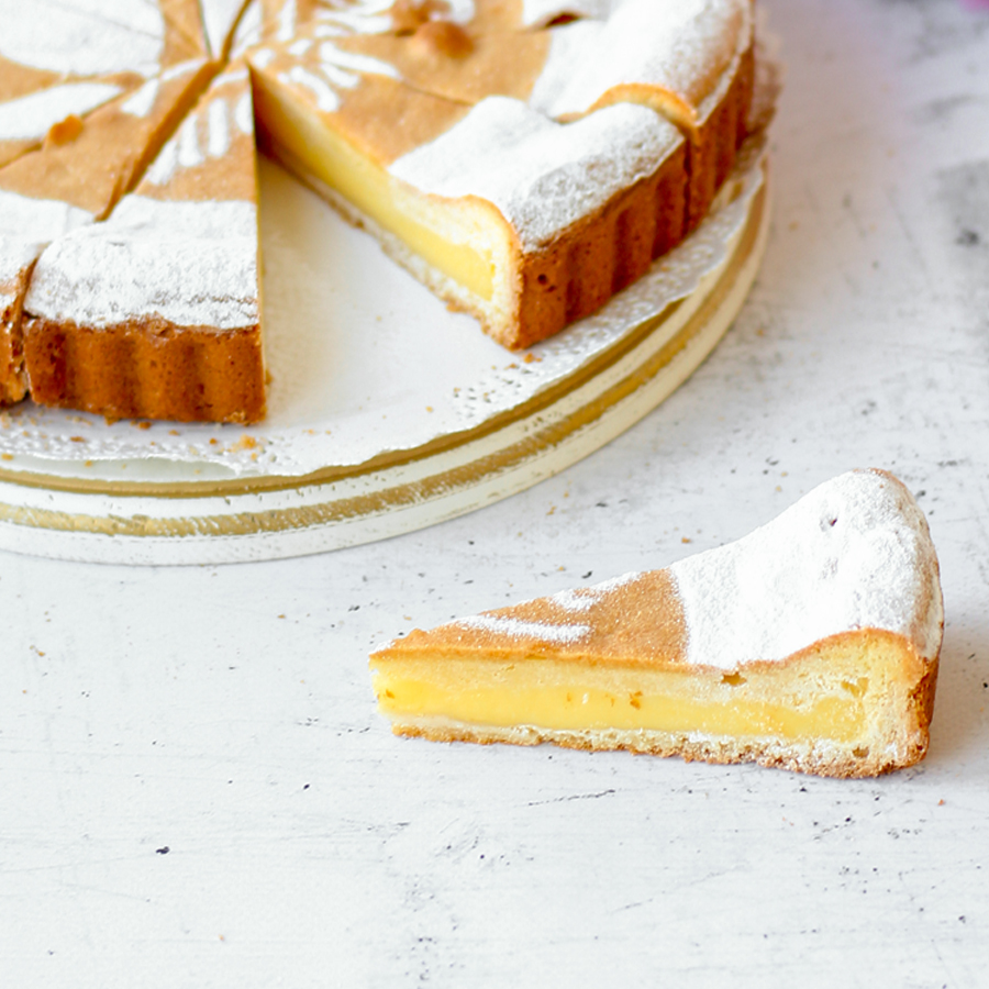 Торт Лимонный кремовый 1300 гр (14 порций) ДФ 1004 купить в Донецке - Сушиман