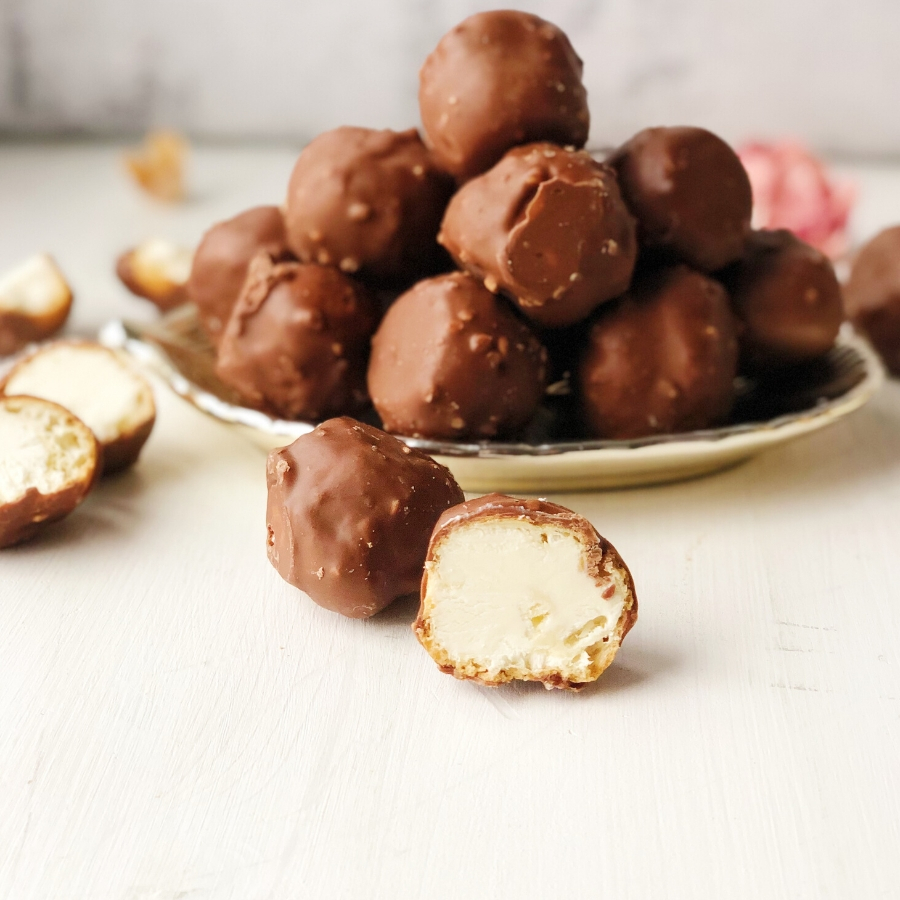 Профитроли со сливками с шоколадом и фундуком (68шт*упак), 1 250 гр ДФ-021350 купить в Донецке - Сушиман