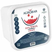 Пюре Малина Агробар 1кг, 6шт/кор 4672 купить в Донецке - Сушиман