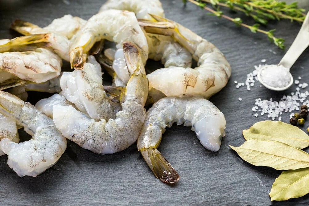 Креветка ваннамей в/м б/г Очищ. без пищ. тракта 41/50 IQF 1кг., короб 10 кг., 1 кат., NAS Fisheries, купить в Донецке - Сушиман