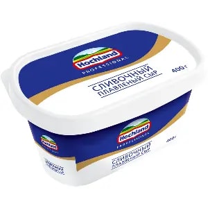 Сыр плавленый Сливочный 55% Хохланд 400гр ванночки 6шт/кор купить в Донецке - Сушиман