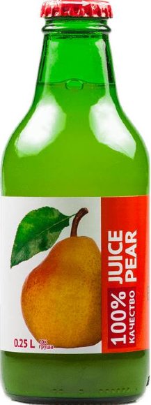 Сок грушевый восстановленный с мякотью 100% Баринофф 250мл, 12шт/кор 2805 купить в Донецке - Сушиман