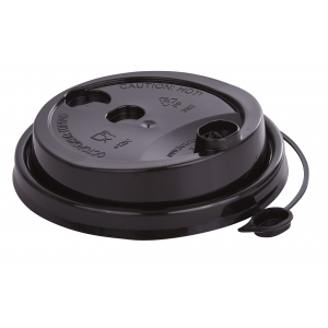 Крышка для стакана 200-250мл черный 50шт/уп 3002УМ-МЧ купить в Донецке - Сушиман