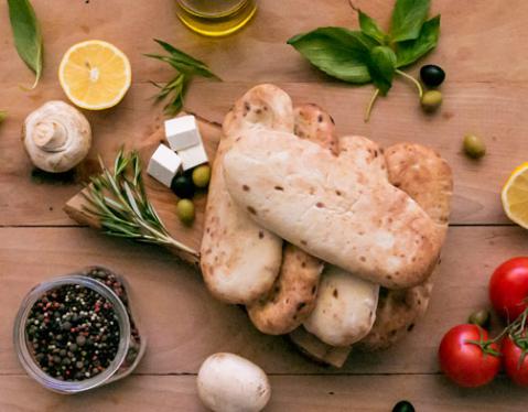 Пита Кипрская традиционная длина 18-19см ширина 8-9см PittaEllas 10шт/уп 10уп/кор 1361 купить в Донецке - Сушиман