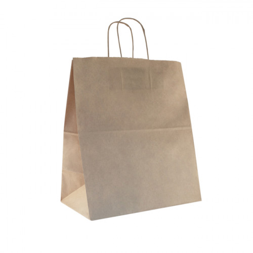 Бумажный пакет крафт с крученой ручкой б/п 320х200х370 крафт 70гр (200шт) AVIORA 108-084 купить в Донецке - Сушиман