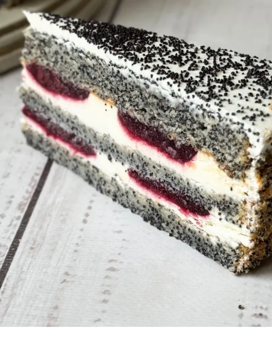 Торт Маковый 2,400 кг16 порций (4) ДФ 714 купить в Донецке - Сушиман