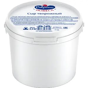 Сыр творожный сливочный 65% Савушкин 2,4кг ведро купить в Донецке - Сушиман
