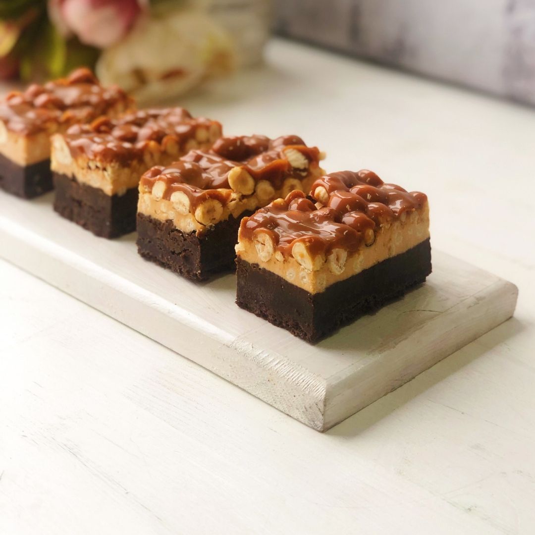 Пирожное Брауни с карамелью и фундуком 2835г/21 штука  4шт/кор ДФ 92 купить в Донецке - Сушиман