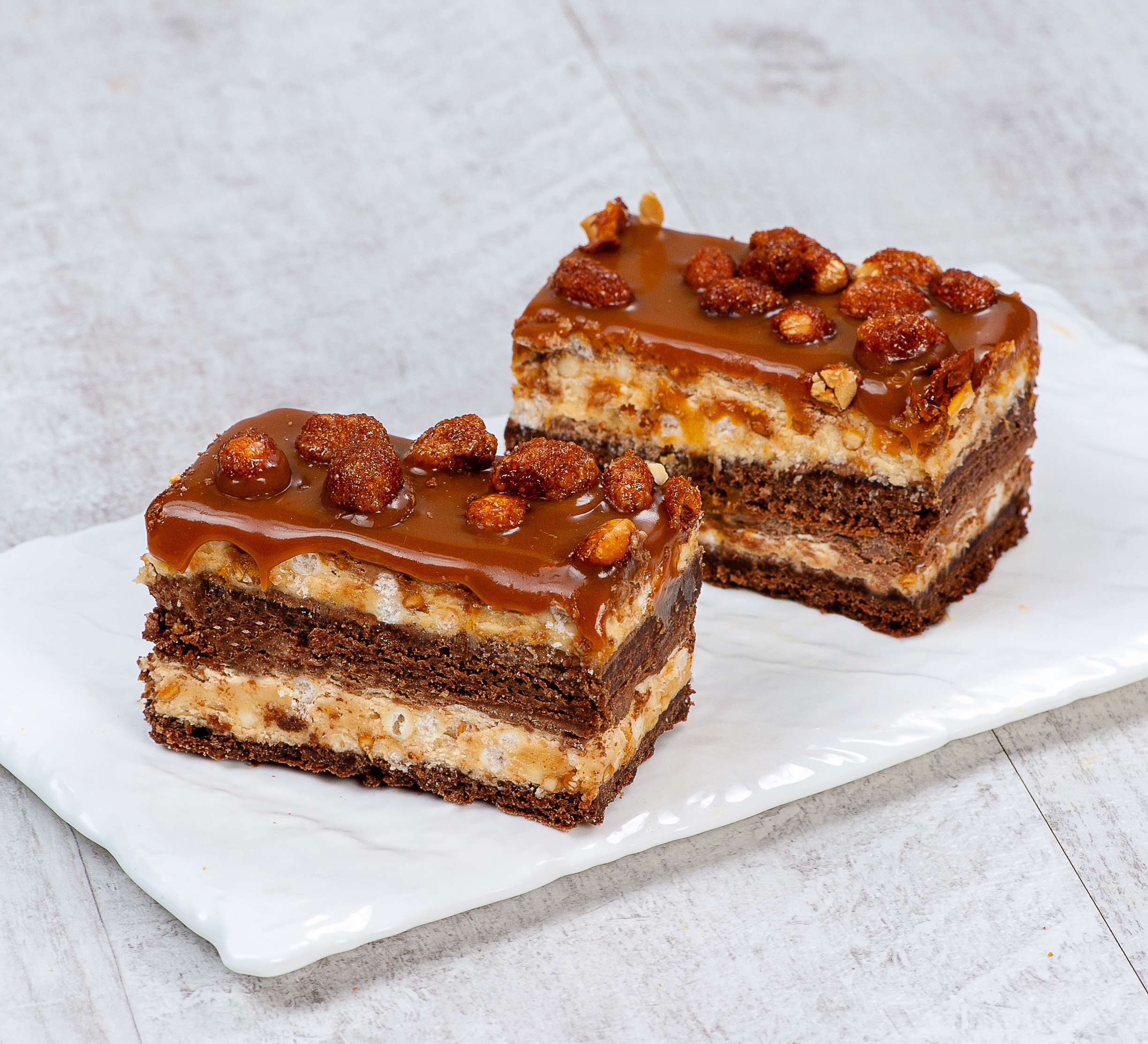 Пирожное Карамельно-ореховое 2625г/21 штука (4) ДФ 30 купить в Донецке - Сушиман