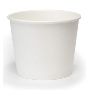 Ведро бумажное большое для фаст-фуда 2900мл белое 40шт/уп 240шт/кор купить в Донецке - Сушиман
