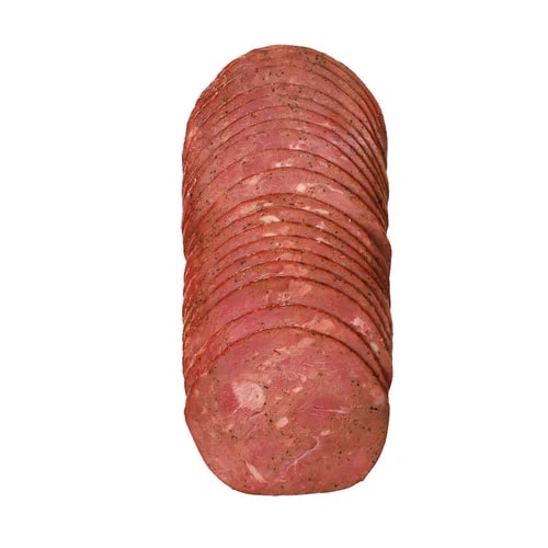 Пастрами из говядины нарезка в/к зам. Дымов 500гр, 8шт/кор 3280 купить в Донецке - Сушиман