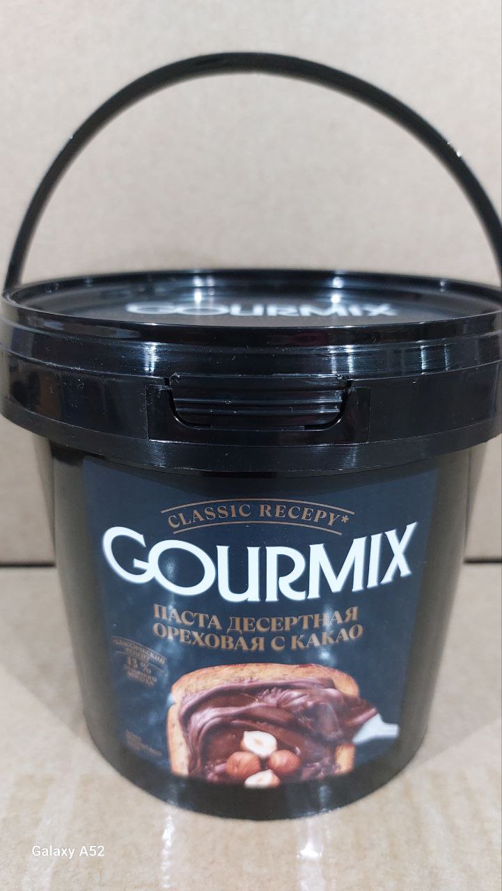 Паста шоколадно-ореховая 1кг. Гурмикс (аналог Nutella) 4шт/кор 10416195 купить в Донецке - Сушиман