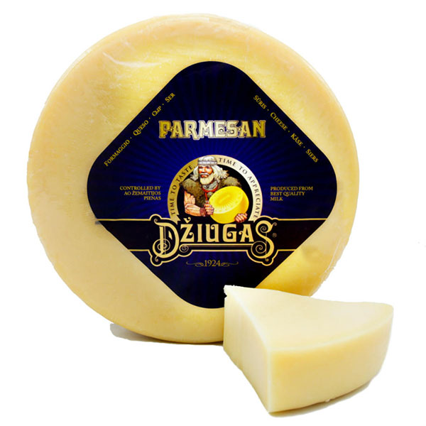 Сыр Пармезан 40% 6 мес. Dziugas +2.25кг +4.5кг/кор купить в Донецке - Сушиман