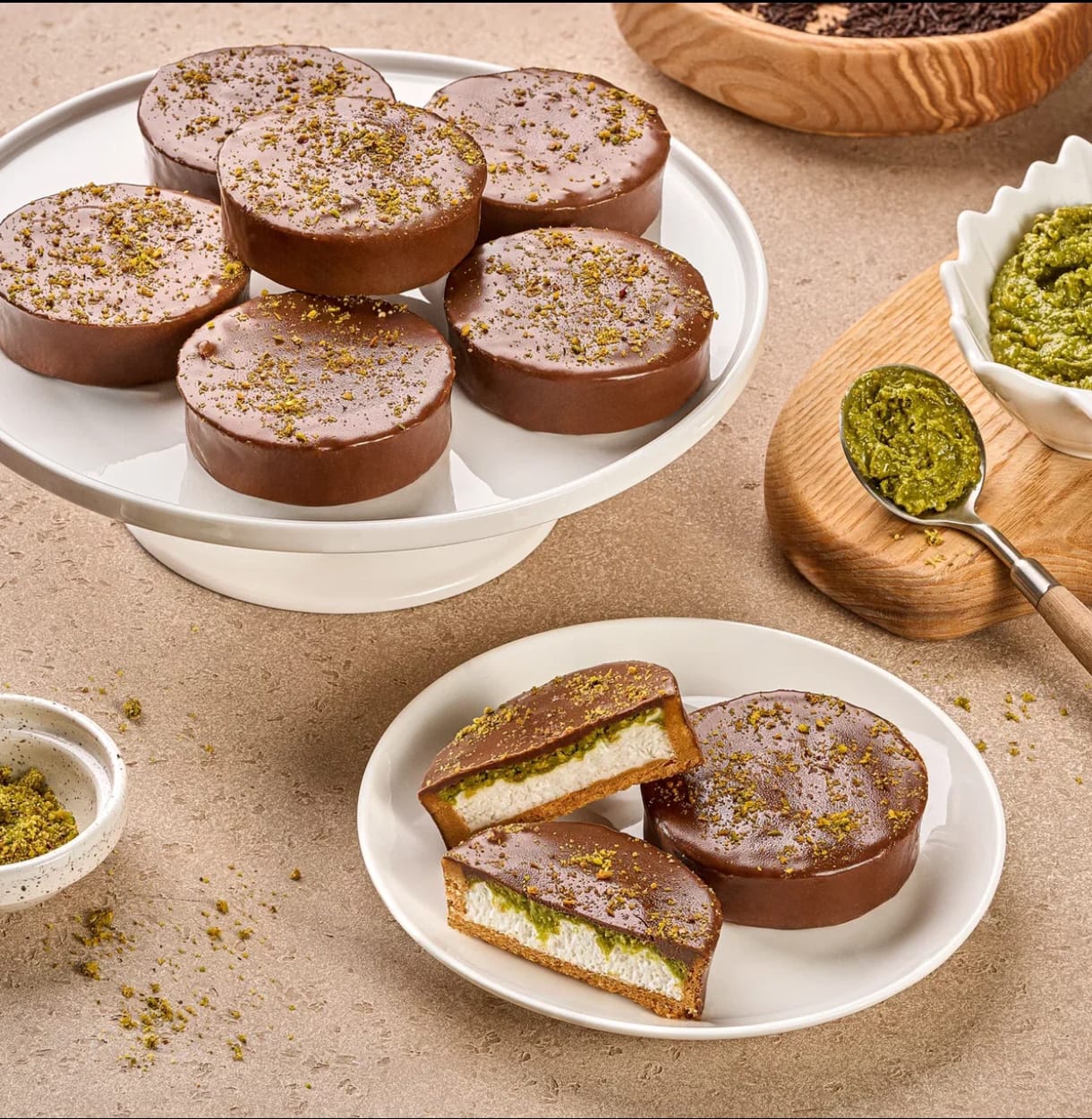 Тарталетка Дубайская 90гр. 9шт/упак Десертные истории НФ-1661 купить в Донецке - Сушиман