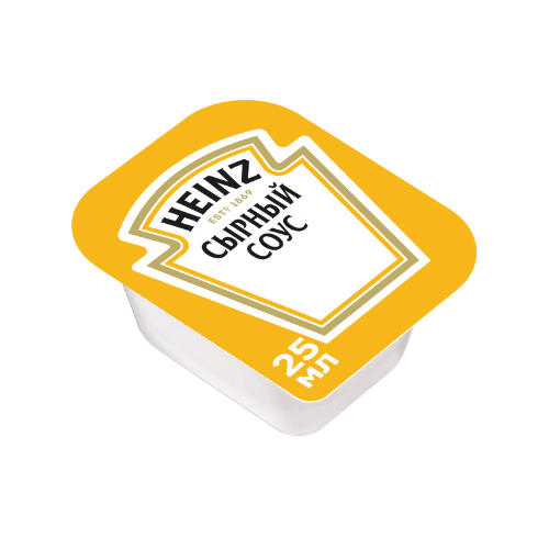Соус порционный сырный Heinz дип-пот 25мл, 125шт/кор купить в Донецке - Сушиман