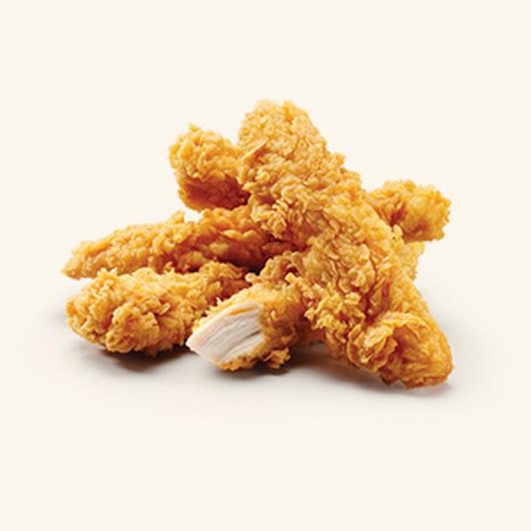 Стрипсы из куриной грудки в панировке «Сочные»  Атлантис 1кг. 12шт/кор купить в Донецке - Сушиман