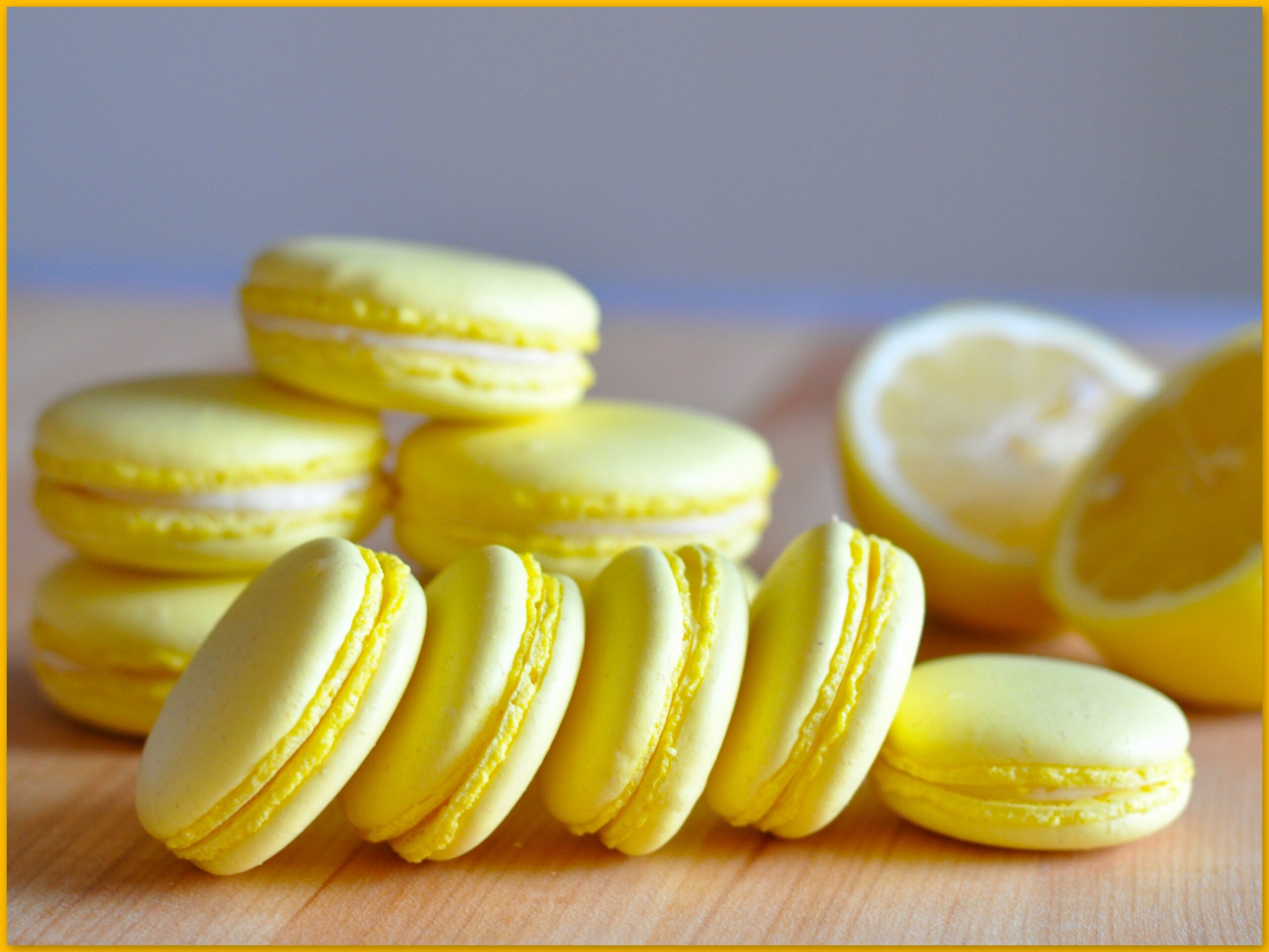 Макарунс лимонный 0.54 кг. 30 п (6) ДФ купить в Донецке - Сушиман