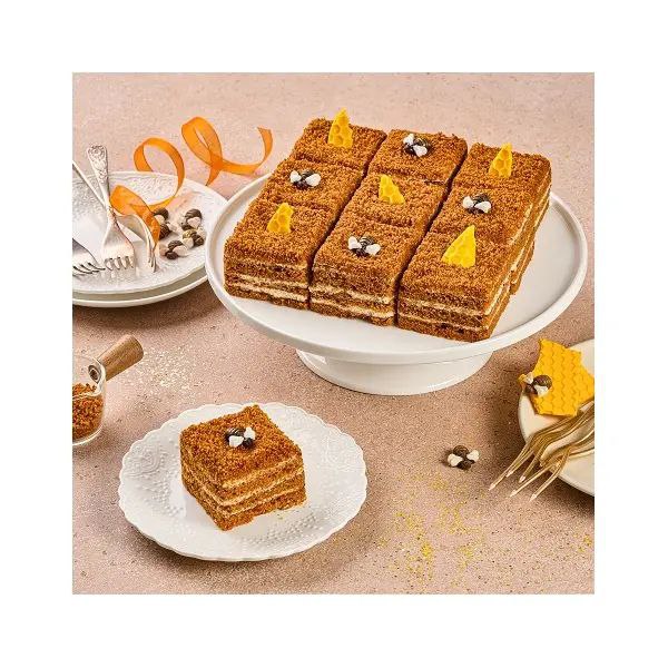 Торт «Медовик» 65г (1*16) ТМ Десертные истории купить в Донецке - Сушиман