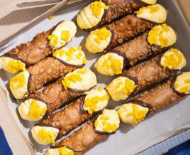 Пирожные «Канноли Piccoli Манго-Маракуйя» 50 гр.(18шт/кор) купить в Донецке - Сушиман