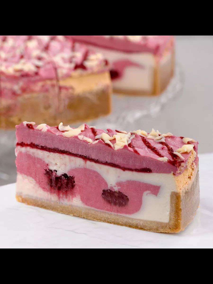 Чизкейк Малиновый взрыв 2560г/16 порций (4шт/кор) ДФ 572 купить в Донецке - Сушиман